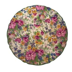 Vintage Midwinter Brama Chintz Floral Salad Plate England